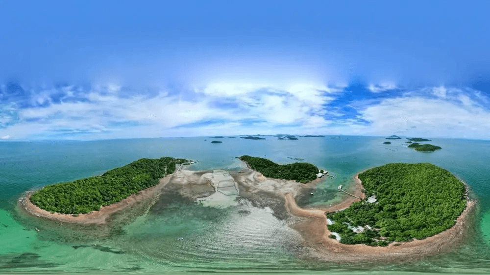 Quần đảo Bà Lụa sở hữu nhiều đảo nhỏ nằm san sát nhau gợi đến Vịnh Hạ Long