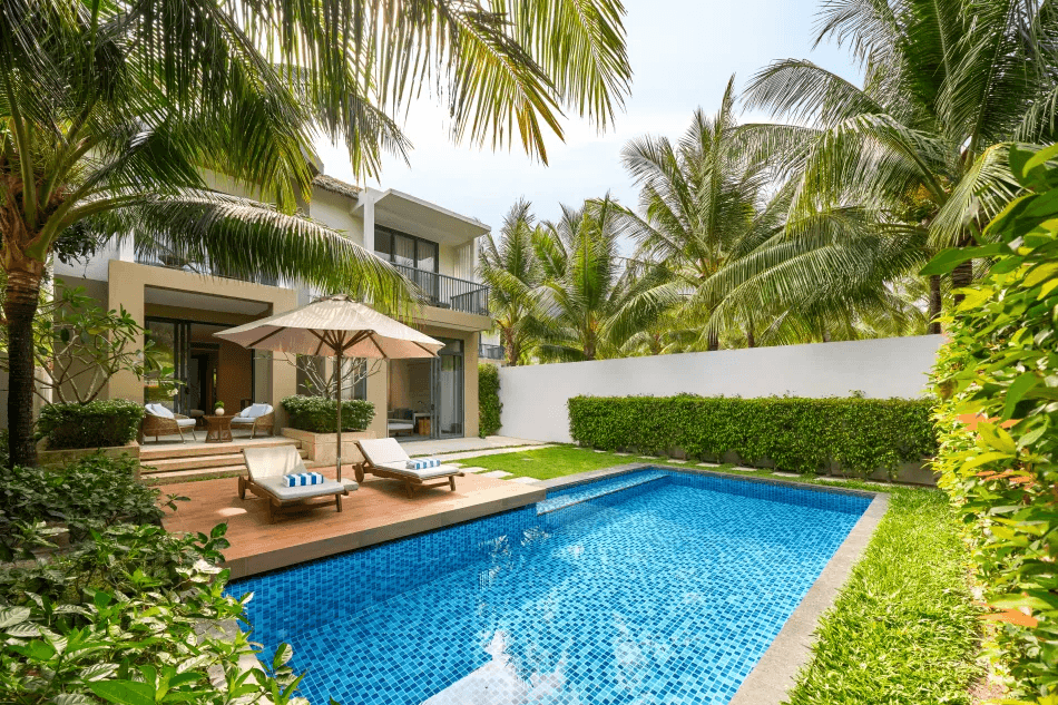 Presidential Pool Villa là hạng villa cao nhất tại New World Phu Quoc Resort