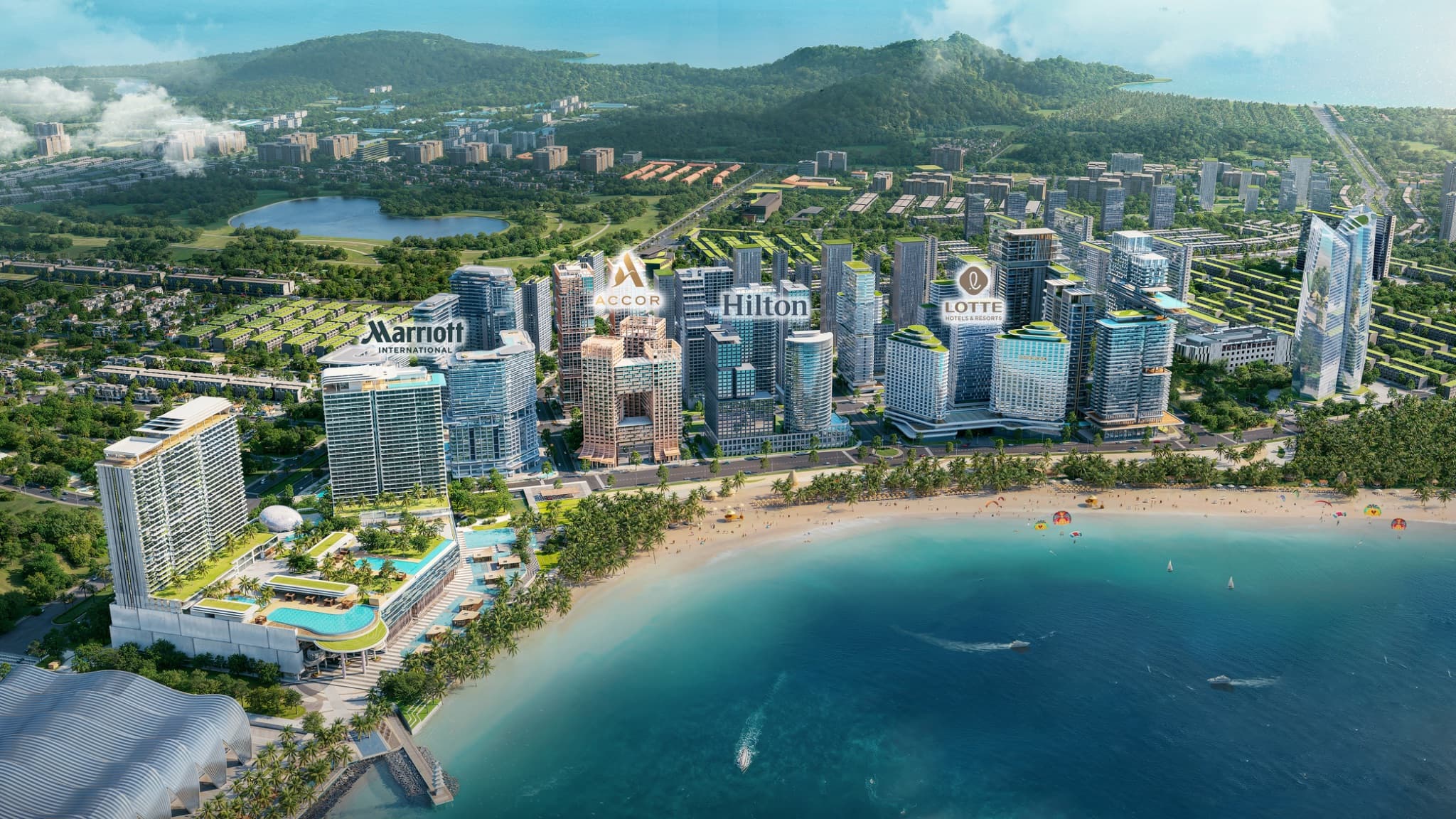 Hàng loạt dự án hạ tầng, trung tâm hội nghị, khách sạn, đang được gấp rút triển khai để phục vụ APEC 2027 tại Phú Quốc