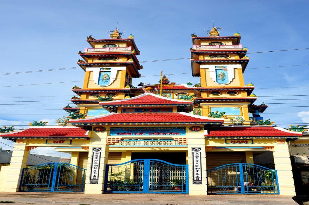 Kiến trúc độc đáo của Thánh thất Cao Đài Dương Đông
