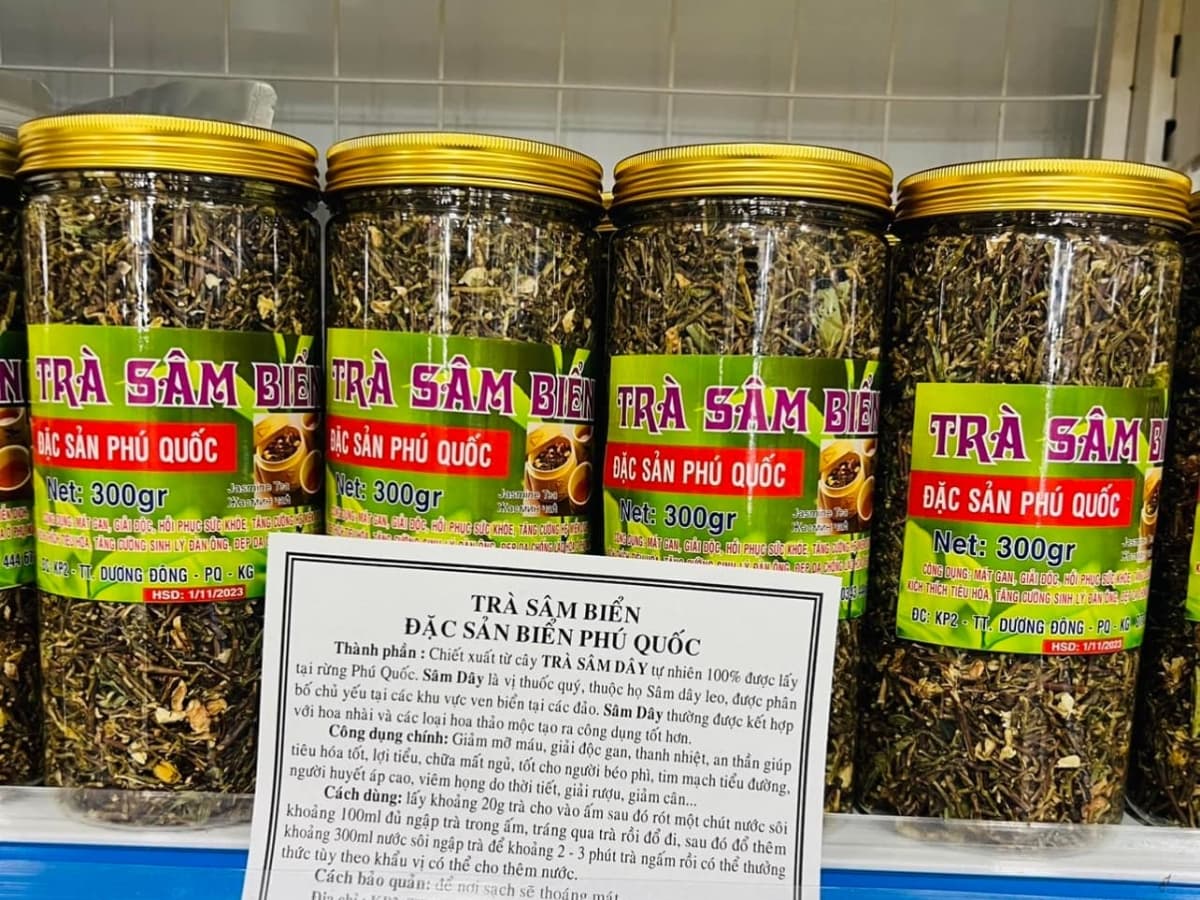 Trà sâm biển có rất nhiều công dụng tốt cho sức khỏe.