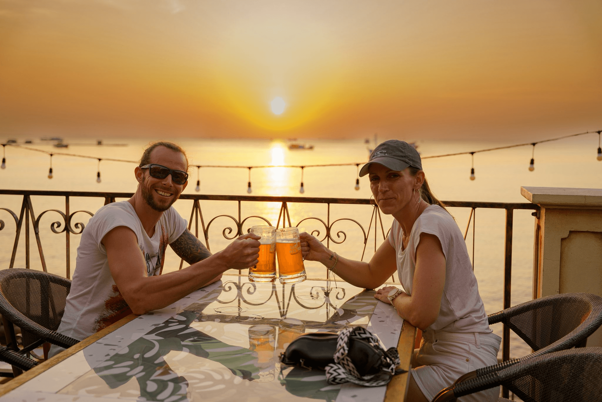 Draft Beer với không gian thưởng thức bia ngoài trời thoáng đãng