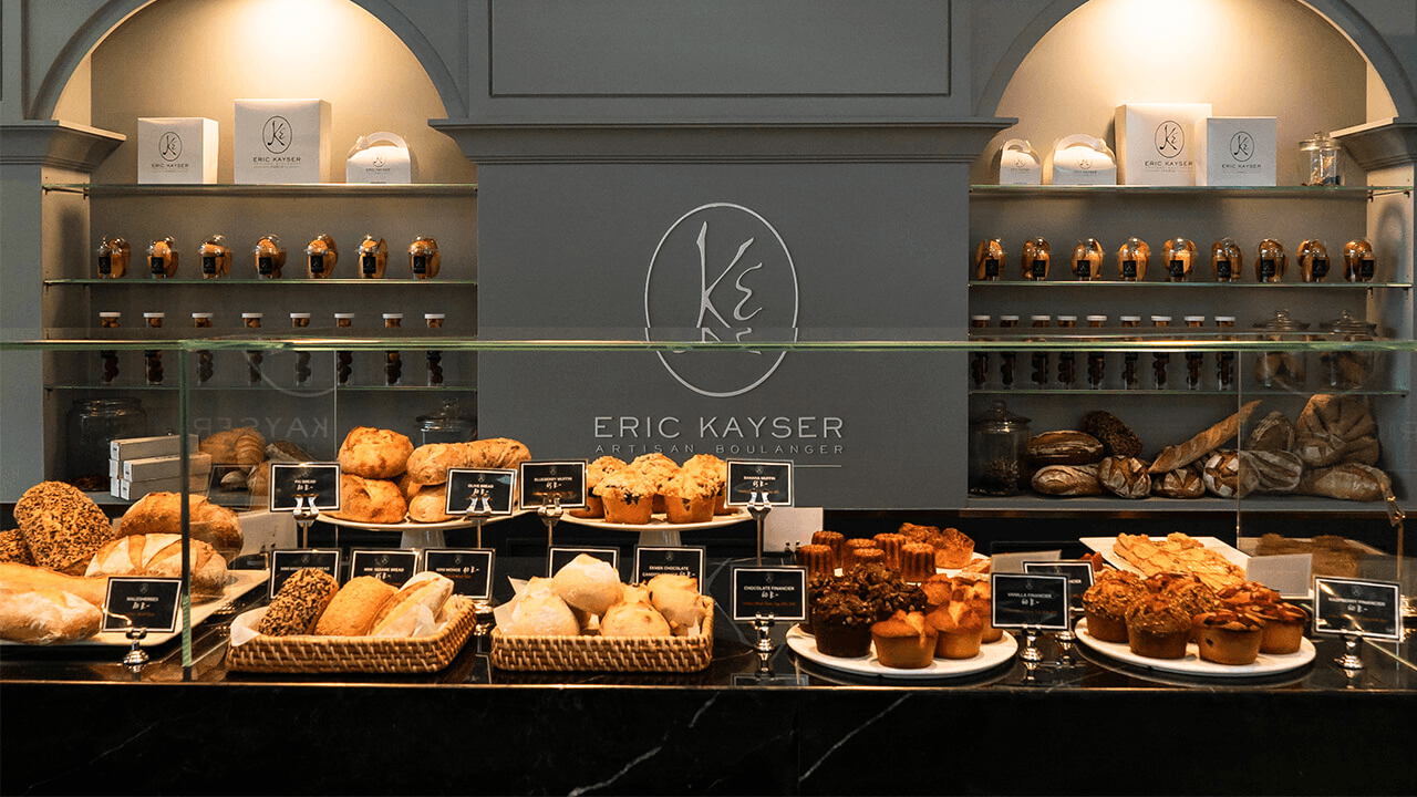 Eric Kayser là tiệm bánh Pháp nổi tiếng tại Sunset Bazaar